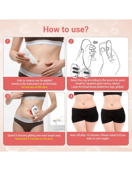 Máquina de Esculpido Corporal Queleay 3 en 1 con Ventosas