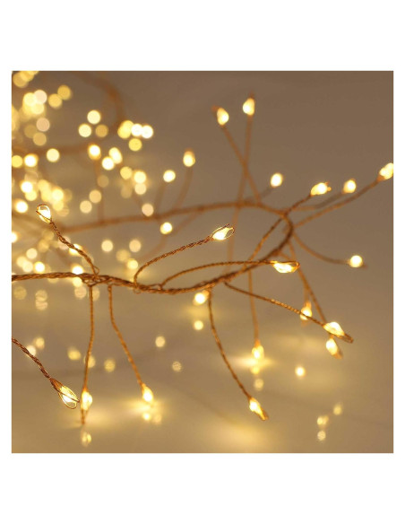 Luces de Cúpula LED Calida 200 Micro LED USB Qbis