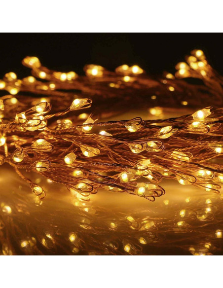 Luces de Cúpula LED Calida 200 Micro LED USB Qbis