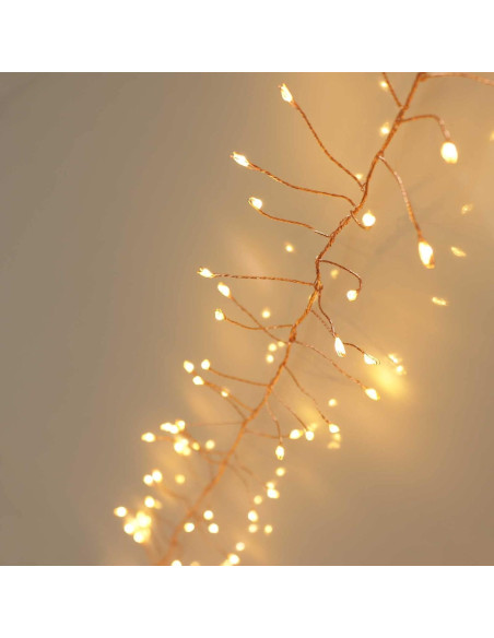 Luces de Cúpula LED Calida 200 Micro LED USB Qbis