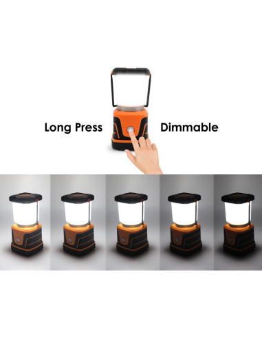 Lámpara de Camping LED DA LIGHT DML1015 1500 Lúmenes 4 Modos