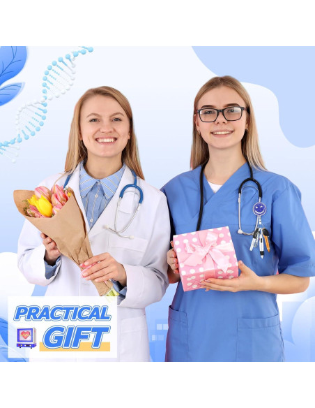 Kit de Accesorios para Enfermeras Motipuns - 6 Piezas Negro