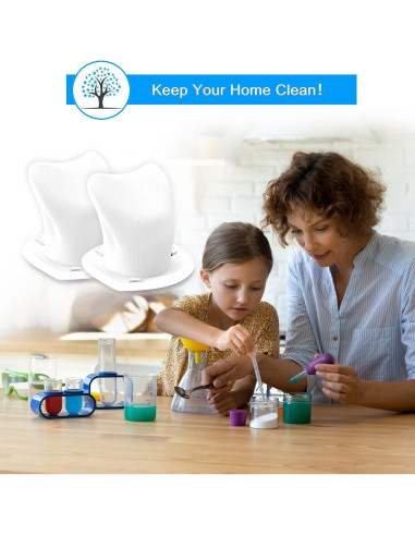 Filtros de Reemplazo EVF100 Rstartree para Aspiradora Black y Decker