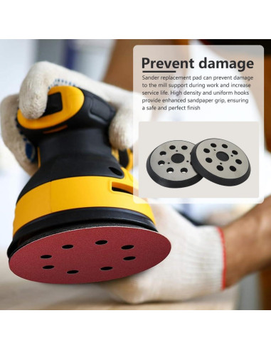 Almohadilla de Lijado Black Decker 5" (12.7 cm) 8-Hoyos - Paquete de 2