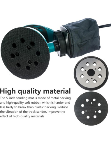 Almohadilla de Lijado Black Decker 5" (12.7 cm) 8-Hoyos - Paquete de 2