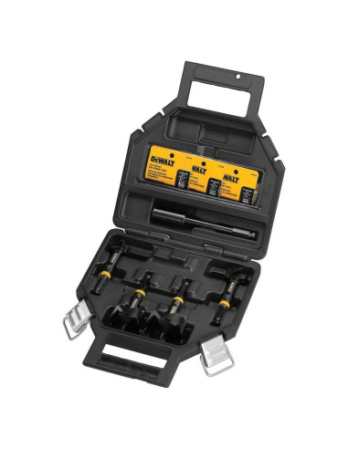 Broca Autoalimentada DEWALT DW1648 Kit 5 Piezas 1-3/8" a 2-9/16"