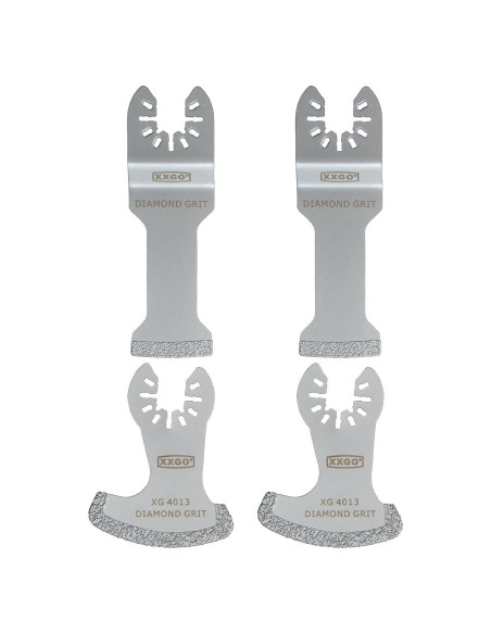 Cuchillas de Sierra de Diamante XXGO XG4203L - 4 Pcs 3.18 y 5.72 cm