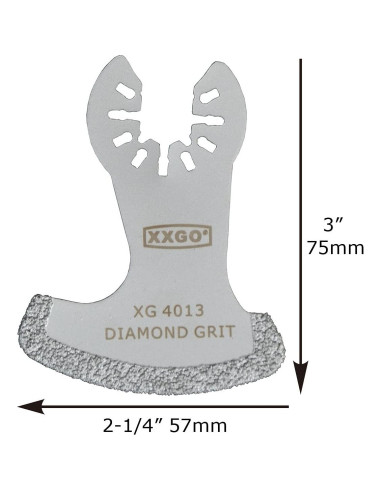 Cuchillas de Sierra de Diamante XXGO XG4203L - 4 Pcs 3.18 y 5.72 cm