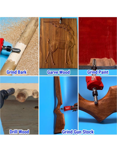 Juego de Fresas de Carburo Sworker 1/4" Vástago 2 Pcs Cilindro