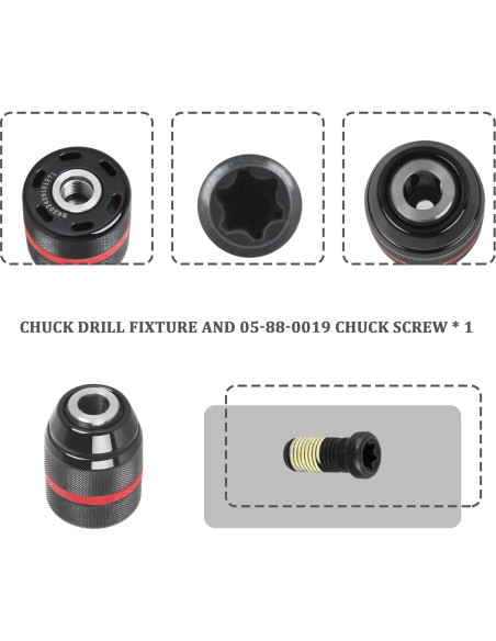 Mandril Sin Llave 1/2" HOLEPU para Taladros Milwaukee M18