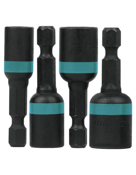 Juego de 4 Destornilladores Magnéticos Makita A-97639 4.45 cm