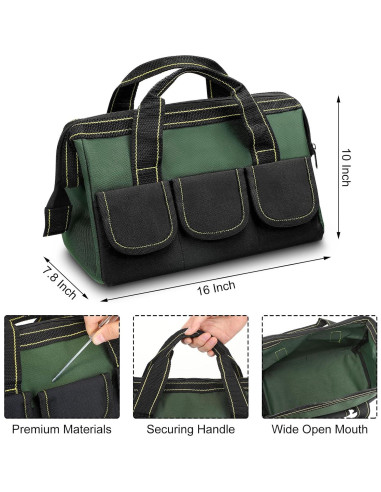 Bolsa de Herramientas Silkfly 6 Pcs Impermeable 40.64 cm