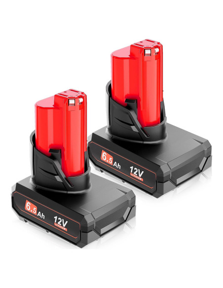 Batería de Reemplazo Li-Ion 12V 6.5Ah TenHutt para Milwaukee