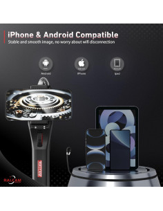 Borescopio Articulado Ralcam C106-1M USB-C 6.2mm Flexible 2