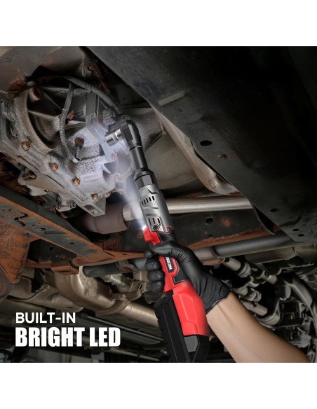 Llave de Trinquete Inalámbrica ADOTOCAM 3/8" 75N.m para Milwaukee