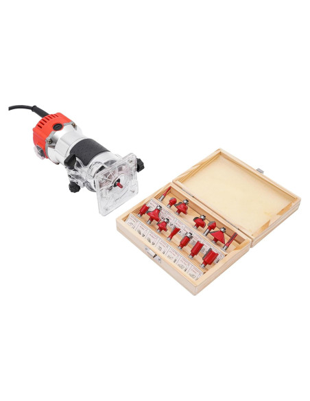 Router Compacto Eléctrico CheriMuMu 800W 6 Velocidades 30000RPM