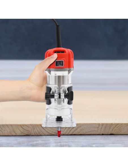 Router Compacto Eléctrico CheriMuMu 800W 6 Velocidades 30000RPM