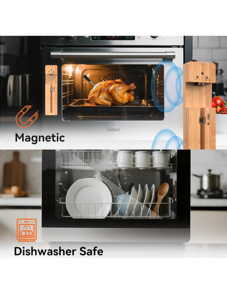 Termómetro de Carne Inalámbrico Bluetooth Newise con APP