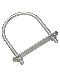 U Bolt Galvanizado Nacional N222-224 22.1x14.5cm 1 Cuenta