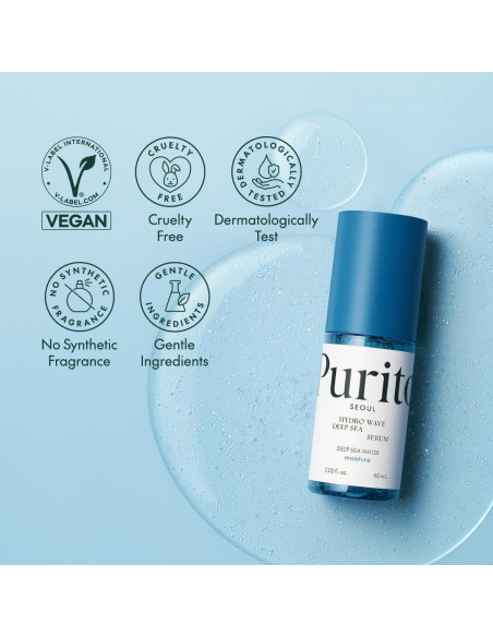 Suero Facial Hidratante PURITO Hydro Wave 60 mL Piel Sensible