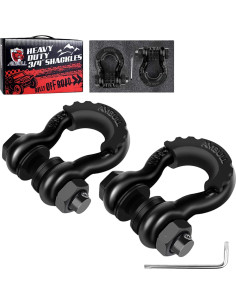 Grilletes D Ring Antirrobo AMBULL 3/4" 19T Capacidad 2 Pzas 2