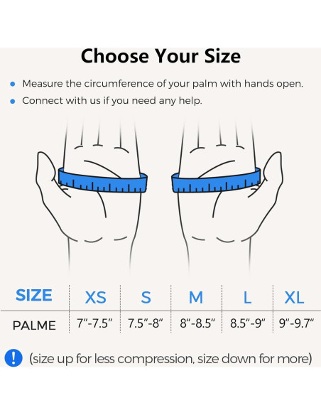 Guantes de compresión para artritis SueStar con soporte muñeca