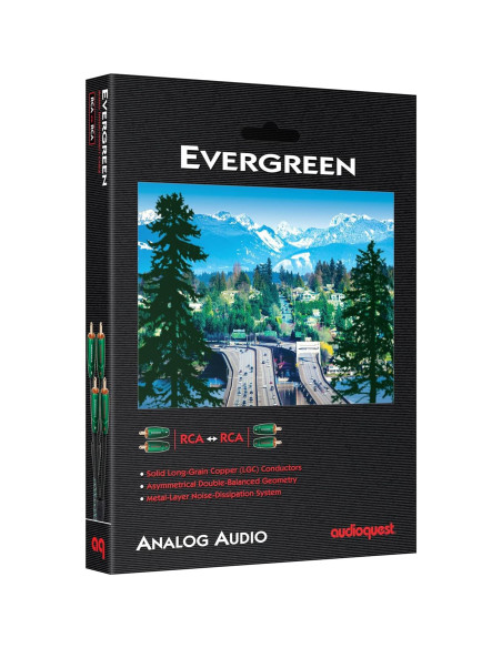 Cable Estéreo AudioQuest Evergreen RCA 0.6 m