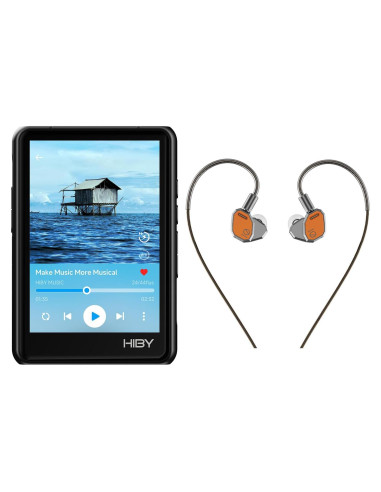 Reproductor de Música HiBy R3 PROII + Auriculares Yacht10 IEM