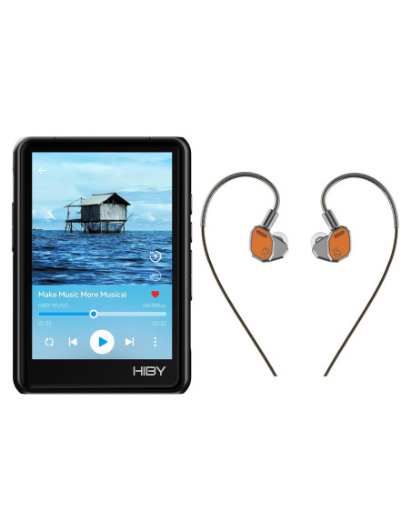 Reproductor de Música HiBy R3 PROII + Auriculares Yacht10 IEM