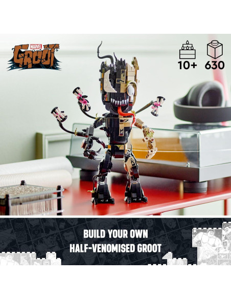 LEGO Marvel Groot Venomizado 76249 Juguete Transformable 27 cm