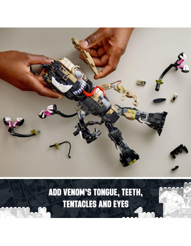 LEGO Marvel Groot Venomizado 76249 Juguete Transformable 27 cm