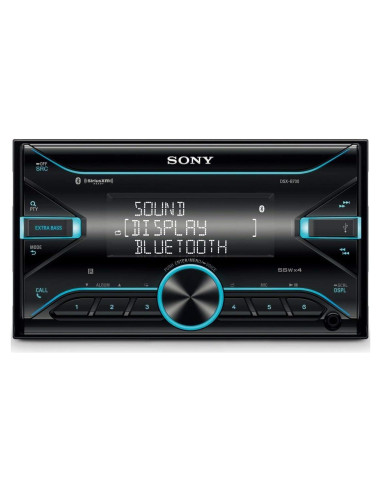 Receptor de Medios Sony DSX-B700 Bluetooth 4x55W Negro