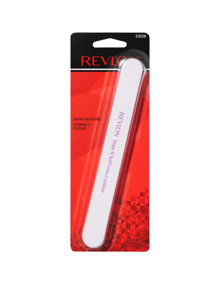 Bloque de Pulido de Uñas Revlon Shape 'N' Buff 20.64cm