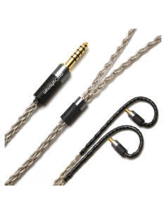 Cable de Auriculares GUCraftsman 1.2m 6N Plata para SENNHEISER