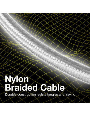 Cable Micro USB BoxWave para Audio-Technica ATH-ANC900BT 0.91m