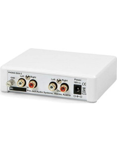 Preamplificador de Fonógrafo Pro-Ject Phono Box E Blanco 2