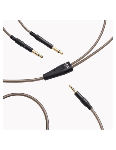 Cable Balanceado Mejorado Meze Audio 2.5mm a 3.5mm 1.5m