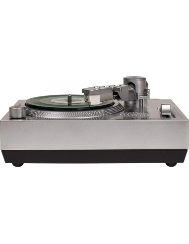 Mini Tocadiscos Crosley CR6037A-SI para Discos de 3" Plata