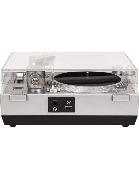 Mini Tocadiscos Crosley CR6037A-SI para Discos de 3" Plata