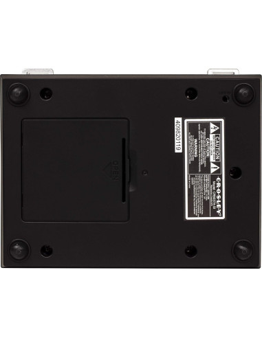 Mini Tocadiscos Crosley CR6037A-SI para Discos de 3" Plata