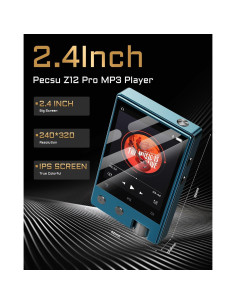 Reproductor MP3 PECUS Z12Pro 64GB Bluetooth 5.1 HiFi 2.4" 2