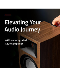 Altavoces de Estantería Fluance Ri71 120W Bluetooth HDMI Roble 2