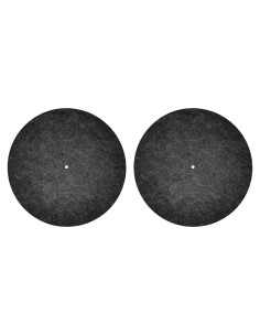 Alfombrilla Antideslizante para Tocadiscos ADMGLA 30x30cm Gris