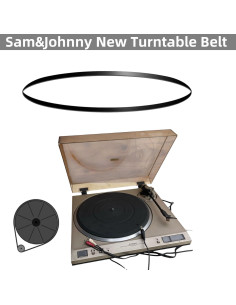 Cinturón de goma Sam&Johnny para tocadiscos Pioneer PL-450/570/590/600 2