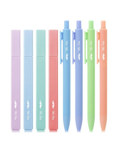 Mr. Pen - Set de 8 Marcadores y Bolígrafos de Gel Coloridos