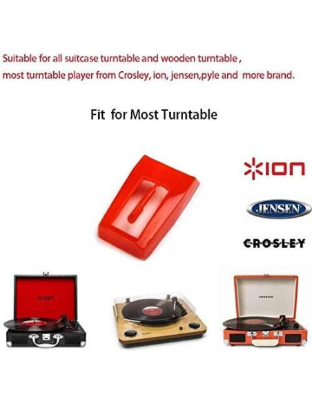 Aguja de Reemplazo para Tocadiscos Ywhomal NP1 NP6 - Paquete de 4