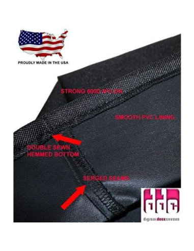 Cubierta de Polvo Vintage para Tocadiscos Technics 43.2x38.1cm