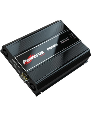 Amplificador de Automóvil POWERUS PW5000 5600W 2 Ohm Clase D