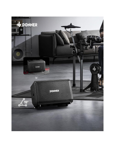 Amplificador de Batería Donner DDA-1000 1000W Inalámbrico