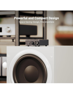 Amplificador de Subwoofer Fosi Audio M04 100W Mono Digital 2